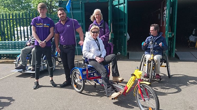 Young stroke survivor Connor Lynes joins the Stroke Association to Make May Purple in Hull