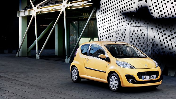 Nya Peugeot 107