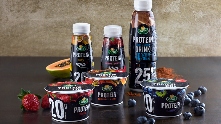 Arla® Protein – starker Begleiter für alle Lebenslagen
