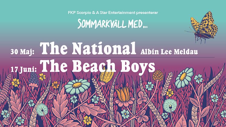 Konsertserien "Sommarkväll med..." på Sollidenscenen Skansen