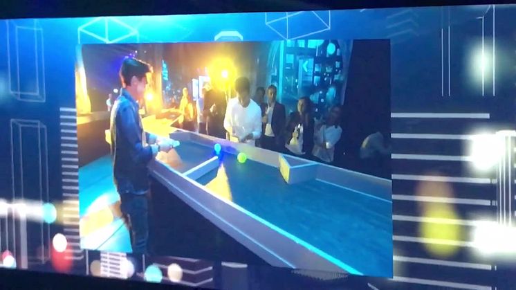 Live sent TV from the Sphero area