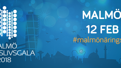 Pressinbjudan till finalistsläpp den 14 december för Malmö Näringslivsgala