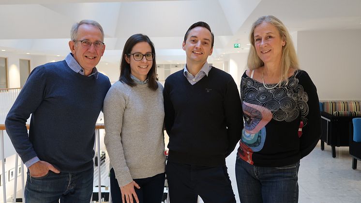 Thomas Cederholm, Sandra Radecki, Johan Bäck och Susann Balzar.