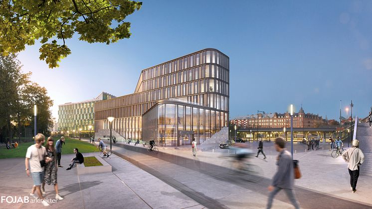 FOJAB arkitekter ritar ny tingsrätt i centrala Lund