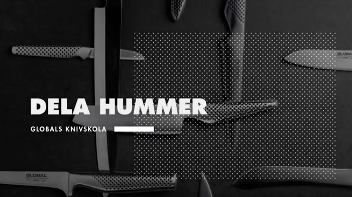 Globals knivskola: Dela hummer
