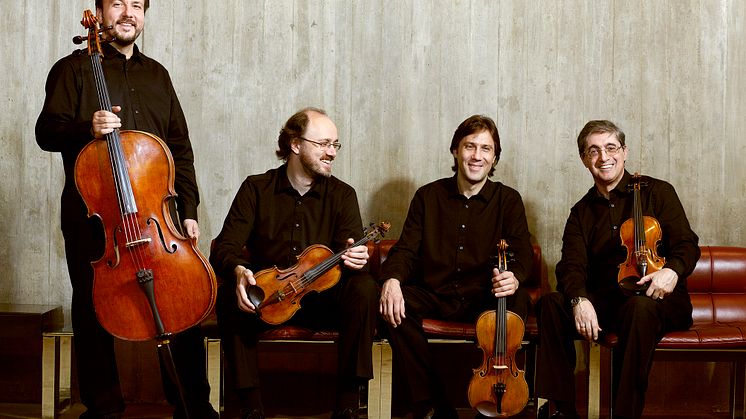 Borodin Qaurtet kommer till Palladium Malmö 29 oktober och spelar ryskt. Foto: Keith Saunders