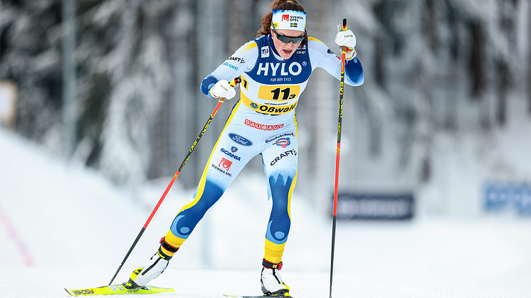 Moa Lundgren är tillbaka i Skandinaviska Cupen efter förra årets seger i totalen. Foto: Bildbyrån.