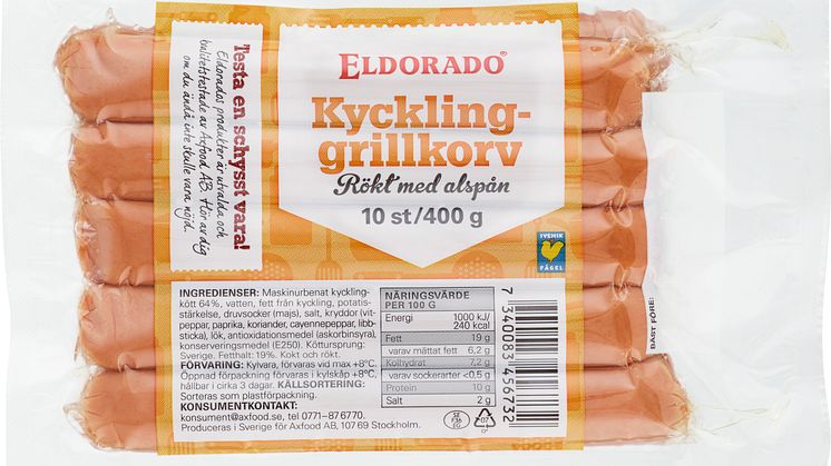 Eldorado Kycklinggrillkorv