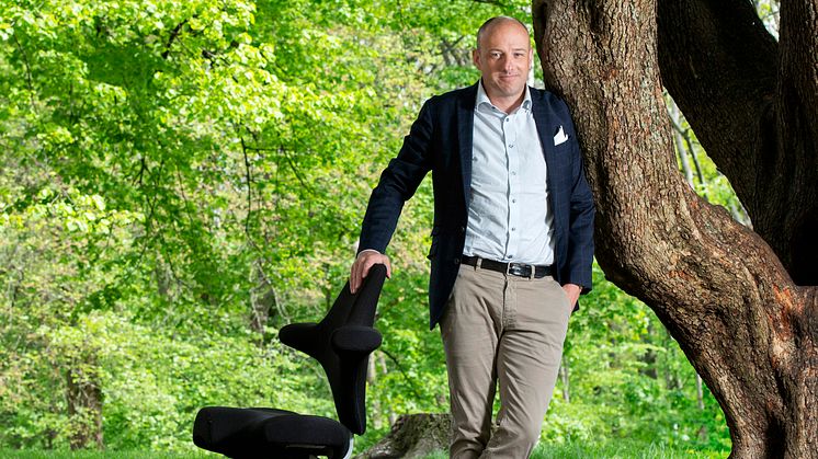 Johan Söderqvist kommer närmast från byggbranschen där han har arbetat med hållbarhetsfrågor för byggmaterialföretag. Foto: IVL Svenska Miljöinstitutet