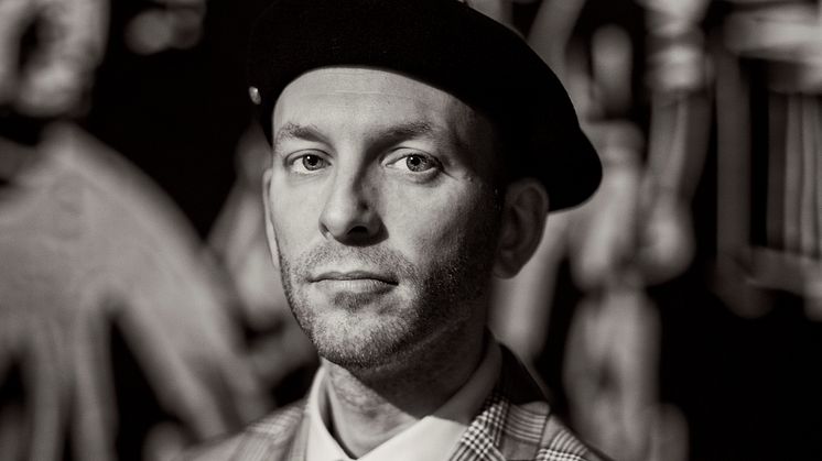 Komponisten och keyboardisten Erik Hjärpe, foto:Ulf Berglund