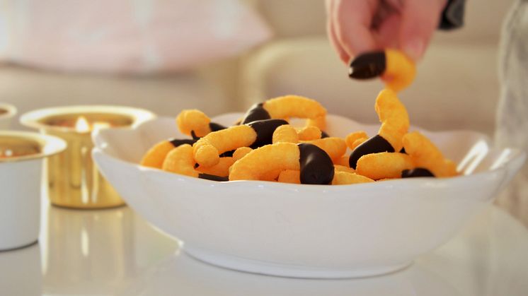 OLW cheez doodles nyårsmys