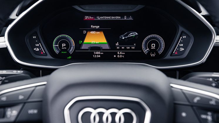 Audi Q3 TFSI e specielle plug-in-hybrid-funktioner