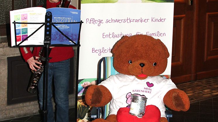 Der Bärenherz-Weihnachtsstand: Eine gelungene Veranstaltung in der Mädler-Passage