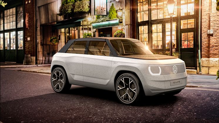 ID.LIFE-konceptbilen er en giver en forsmag på en ny ID.-model i minibilssegmentet, der forventes introduceret i 2025