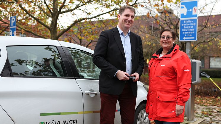 Björn Andersson och Camilla Nyman