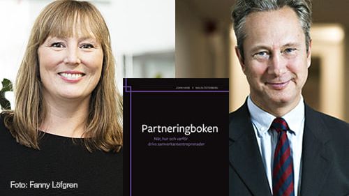Malin Österberg och John Hane har tillsammans skrivit boken "Partnering - när, hur och varför?".