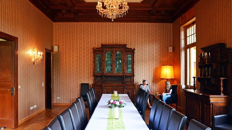 Historischer Speisesaal der Mädler Villa