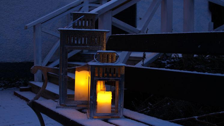 Ljus med skymningssenor månadens vara
