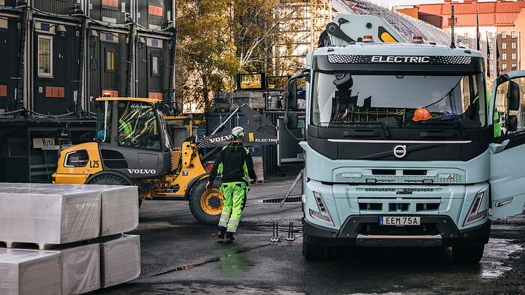 Volvo visar vägen med unik eldriven bredd på eComExpo i Stockholm