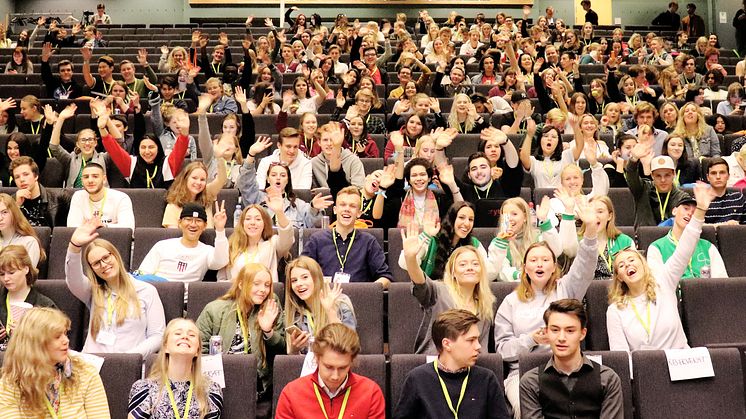 ​Rekordmånga gymnasieelever är med i en elevkår