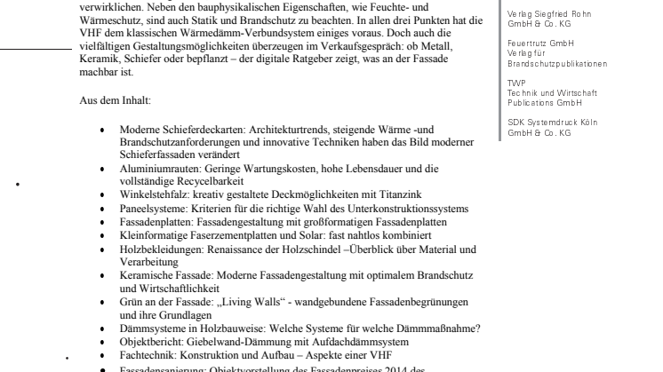 Fassade für unterwegs