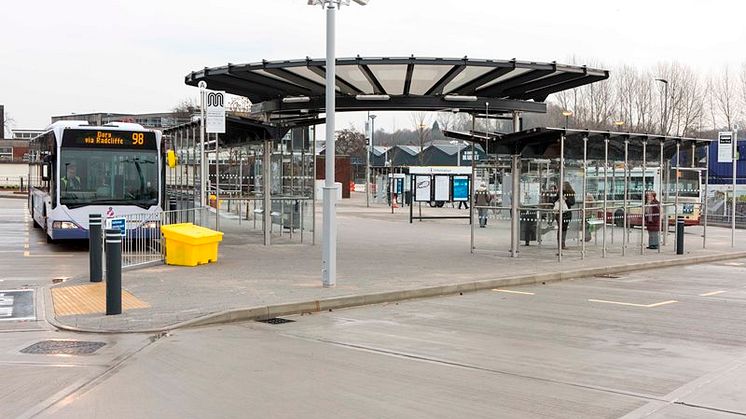 Radcliffe’s new bus station now complete 