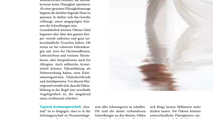Schwere Beine & dicke Füße