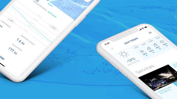 Levi Resort App - Moderni sovellus Levin vierailijoille