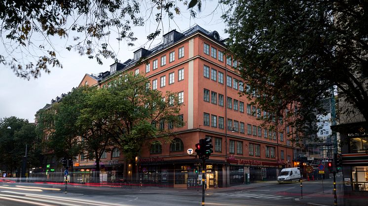 Magasinet på Sveavägen 53  i Stockholm är nu fullt uthyrt. Foto: Bonnier Fastigheter