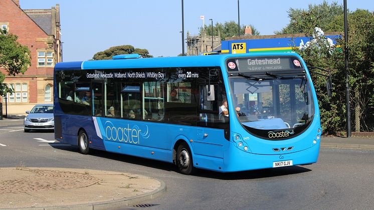 Metro ticket acceptance on bus services in North Tyneside from 16 July