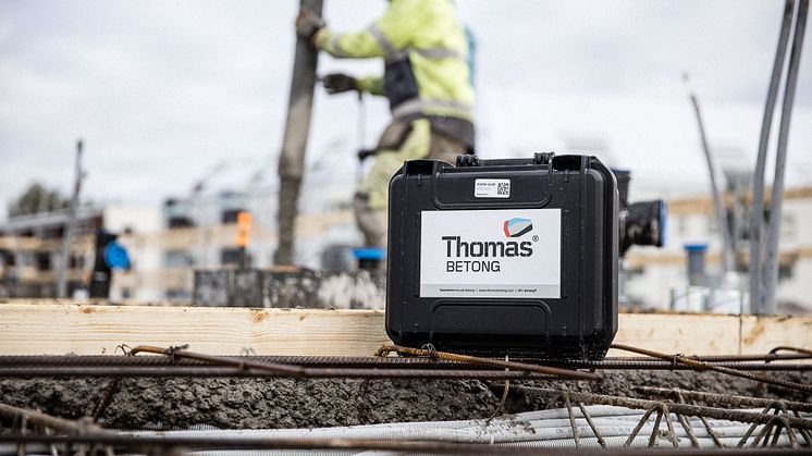 Företagen ämnar kombinera expertis inom betong med IoT-teknik för att optimera betongprocessen. 
