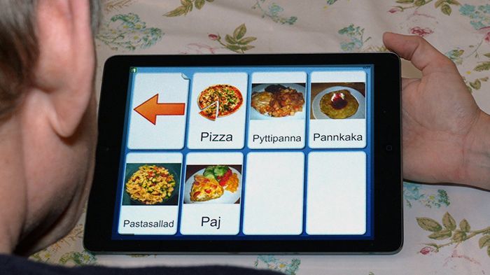 Med Widgit Go kan man skapa egna upplägg för kommunikation, språkutveckling och stimulans. Inom personlig assistans i Tiohundra har verktyget testats med framgång.