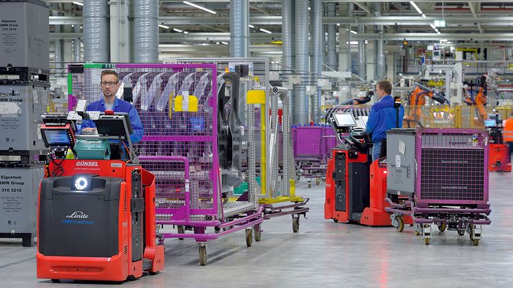  Tester på BMW:s fabrik i Leipzig 