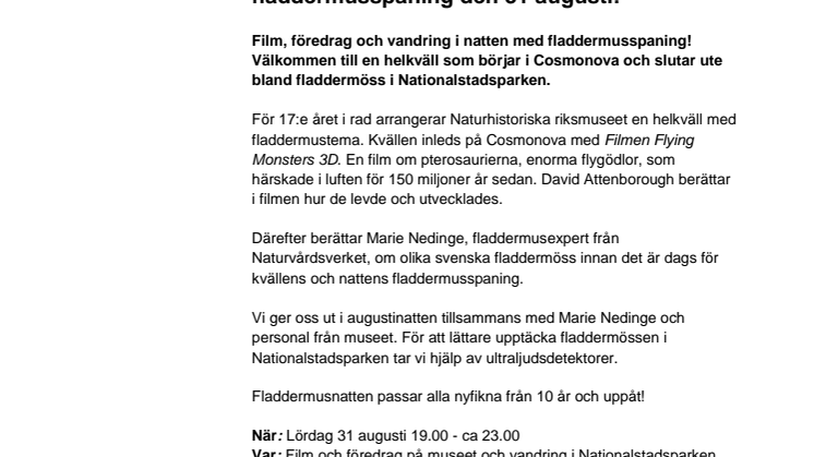 Fladdermöss och flygande förhistoriska ödlor