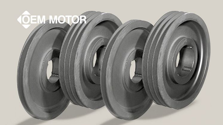 Effektiv kraftöverföring med kilremskivor taper-lock – Ladda ner CAD-filer & köp kilremskivor direkt i vår e-handel