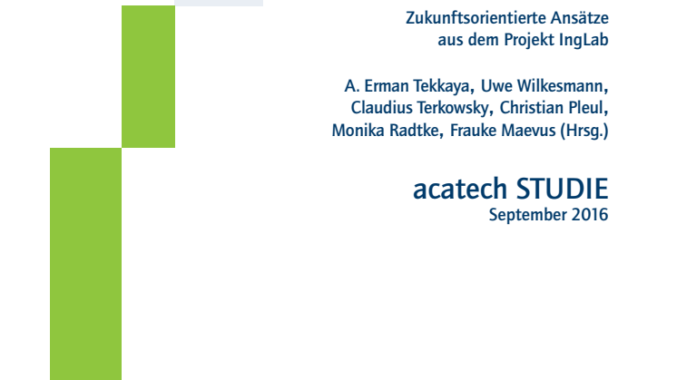 Das Labor in der ingenieurwissenschaftlichen Ausbildung