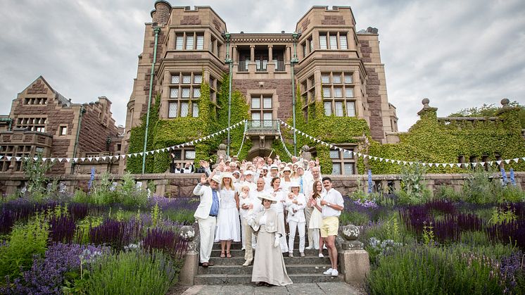 Grevinnan har haft sitt första garden party
