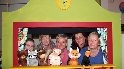 Ein Puppentheater für Bärenherz: Bär Bruno sorgt für Unterhaltung im Kinderhospiz