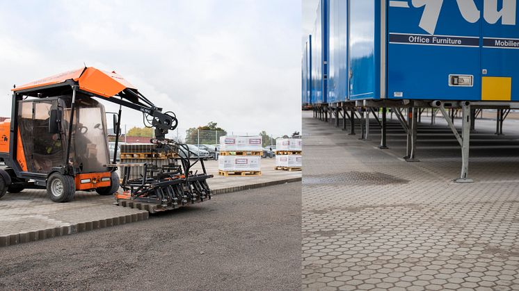 Betongmarksten en vinnare för Kinnarps