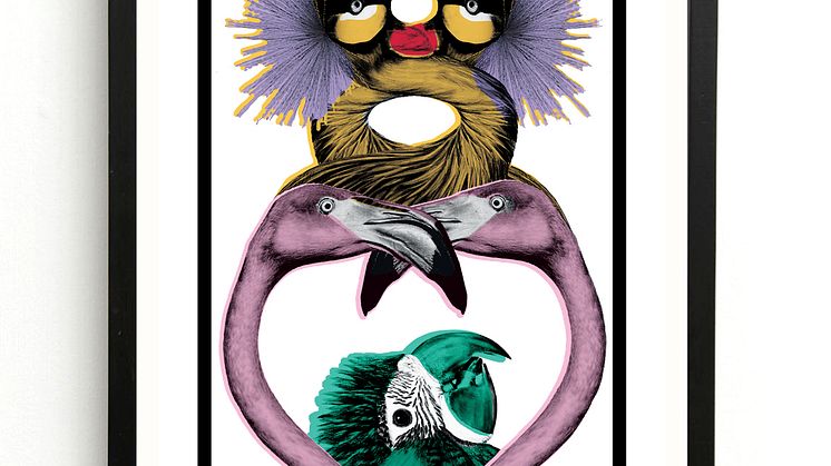 Djurtotemposter - design Nathalie Hallman