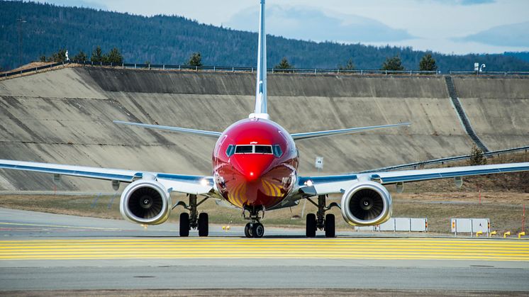 Norwegian-fly i Oslo