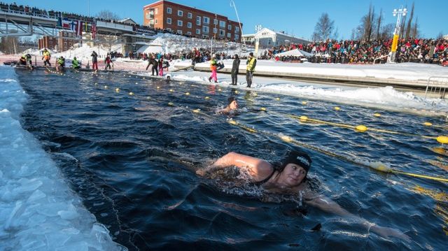 Afrikansk mästare till Vintersimmet i Skellefteå