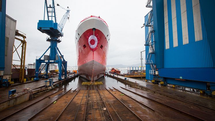 BAP Carrasco was launched in Vigo on 7th May 2016