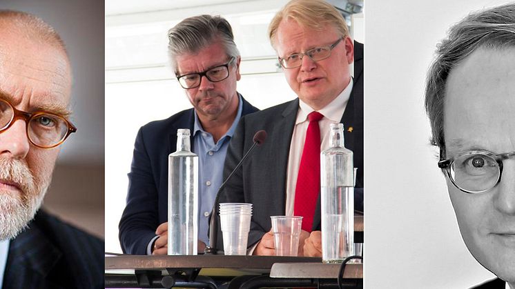 I seminariet deltar bland annat Finlands ambassadör Matti Anttonen, Hans Wallmark, Peter Hultqvist och Norges ambassadör Christian Syse.