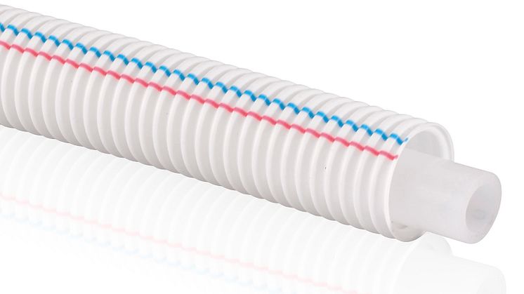 På begäran finns nu 16 mm Uponor combiPEX Q&E rör-i-rör  på 200 meters ring