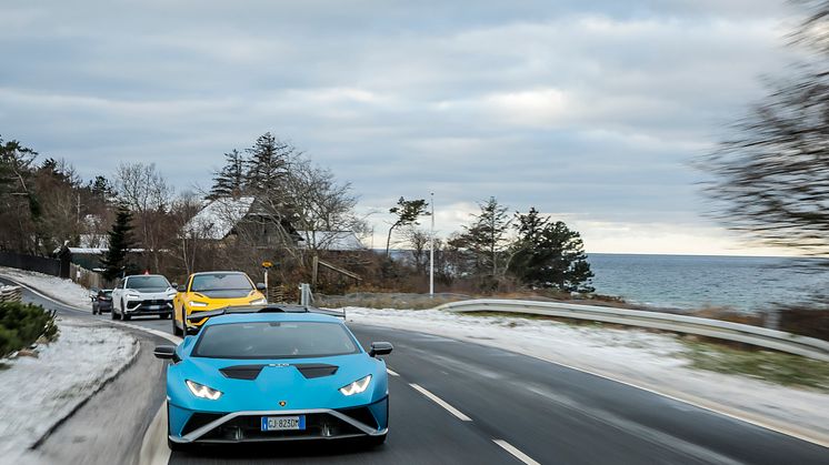Lamborghini Winter Drive 2022