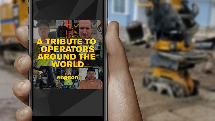 Engcon lyfter nu arbetet som grävmaskinister utför världen över med hyllningsvideon ”Engcon works”