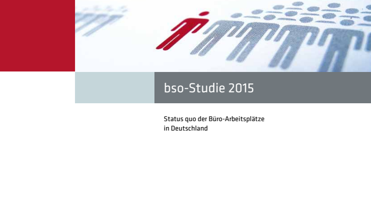bso-Studie 2015 veröffentlicht – In vielen Bürogebäuden fehlen Orte für spontane Kommunikation