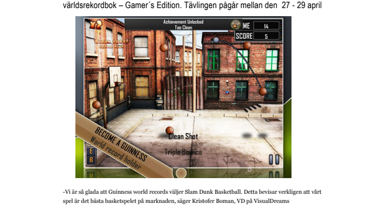 Guinness world records i samarbete med spelbolag från Norrköping