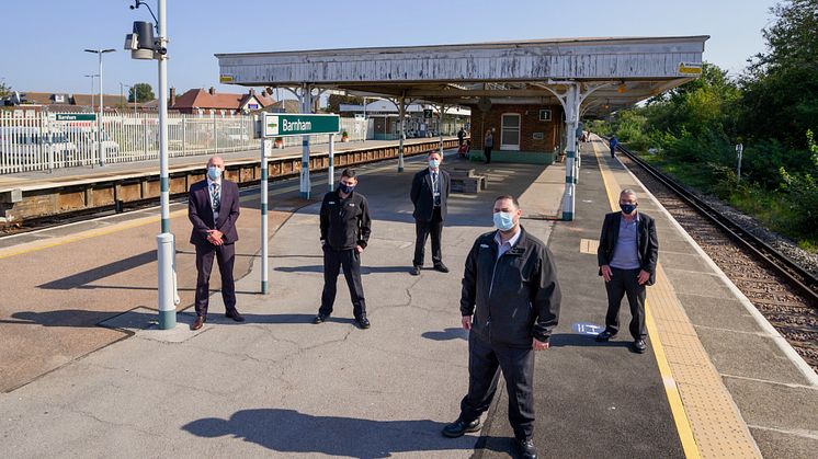 Staff at the Barnham depot prepare to celebrate its 25th anniversary. More images available below.